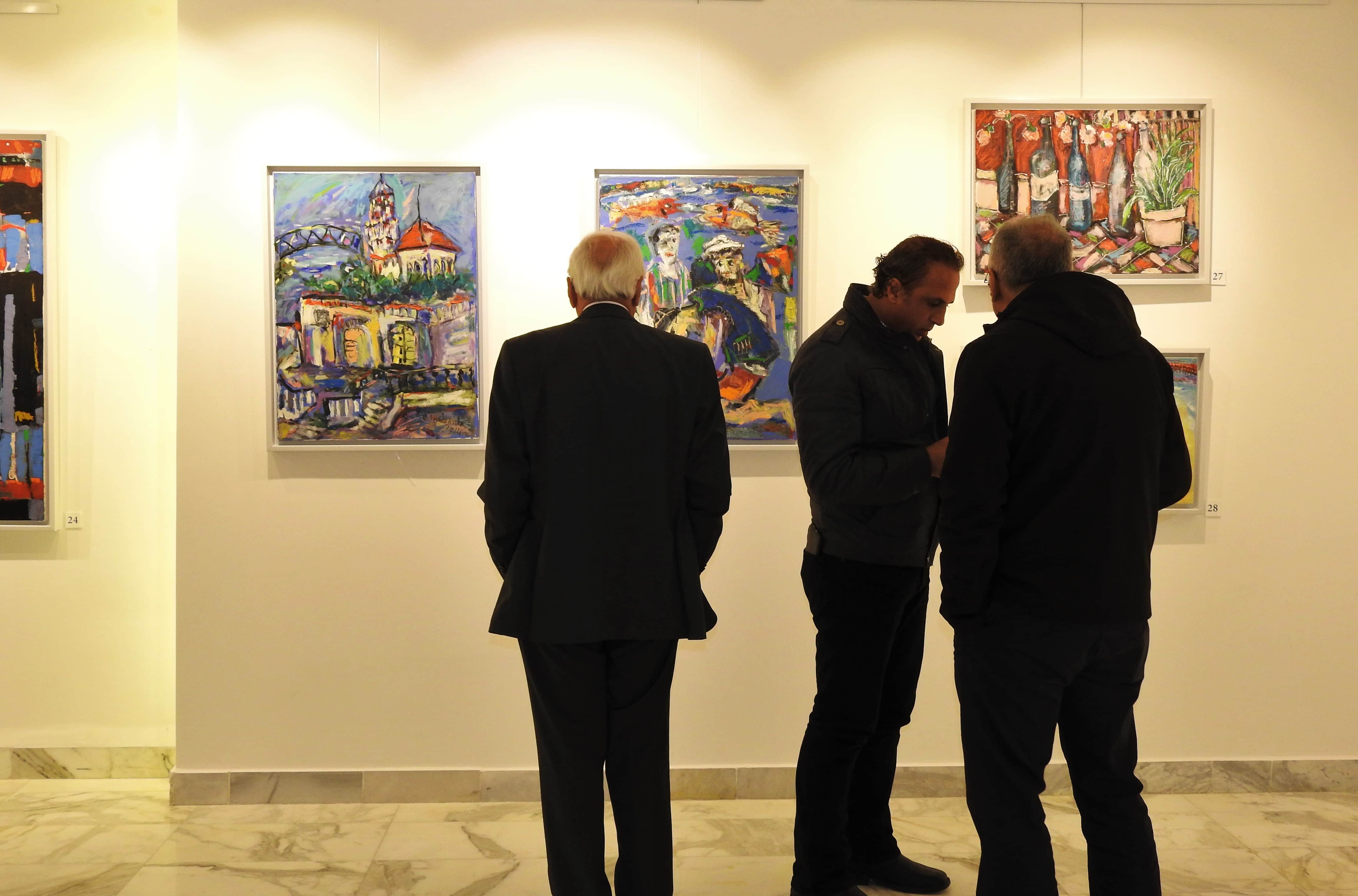 Scenes from the opening reception at Jodar Artistry