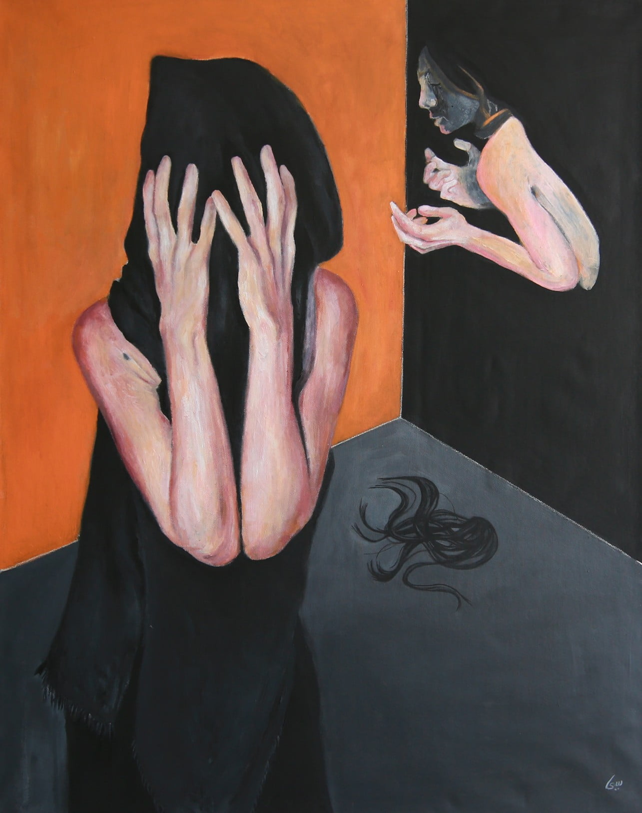 Sima Bustami - 100 * 80 Acrylic on Canvas