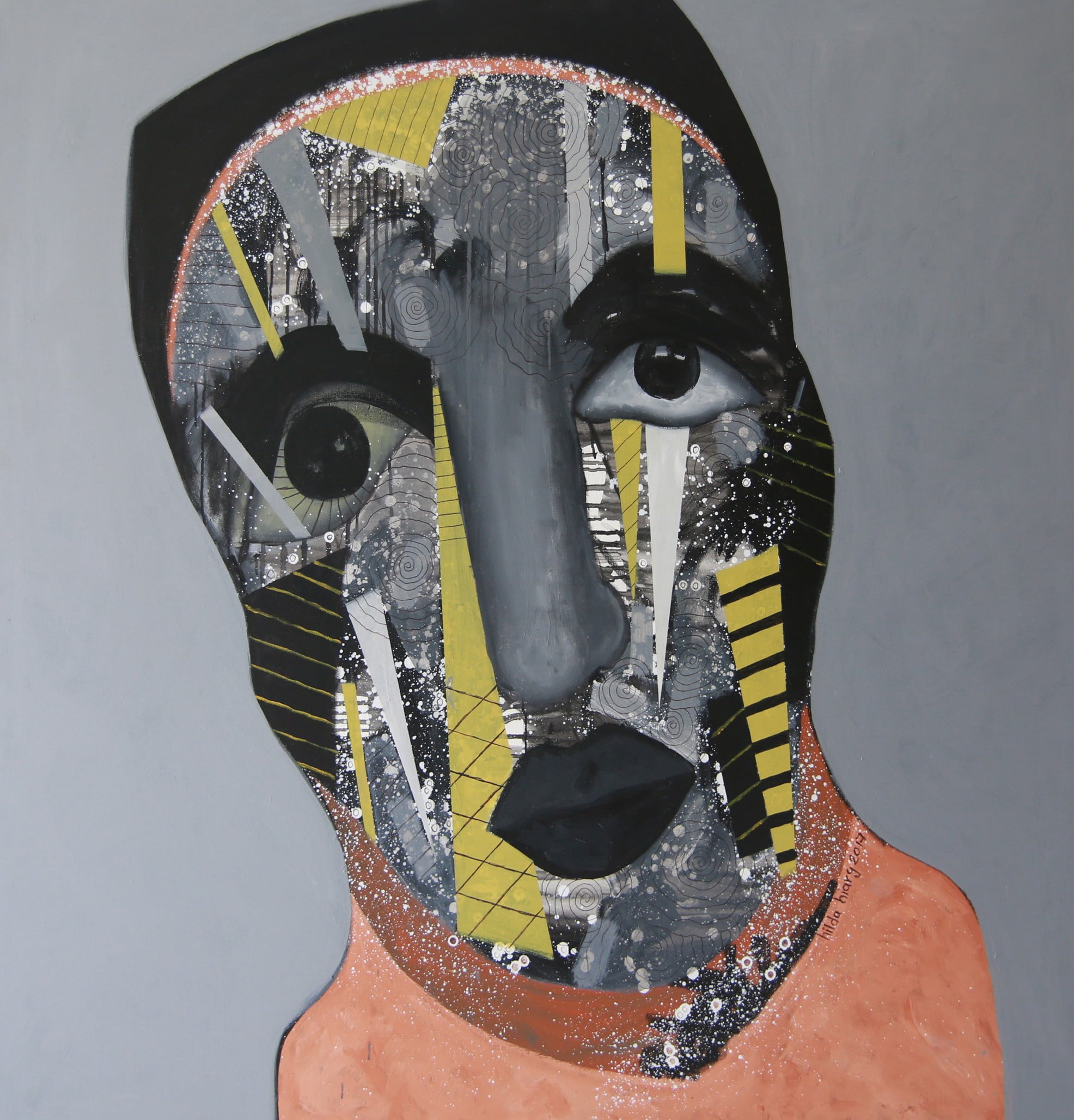 Hilda Hiary - 150 * 150 - Acrylic On Canvas