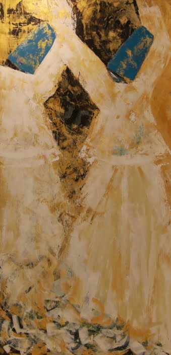 NAHNU 15 – Raida Shahin Raida Shahin - 180 * 85 Oil on Canvas