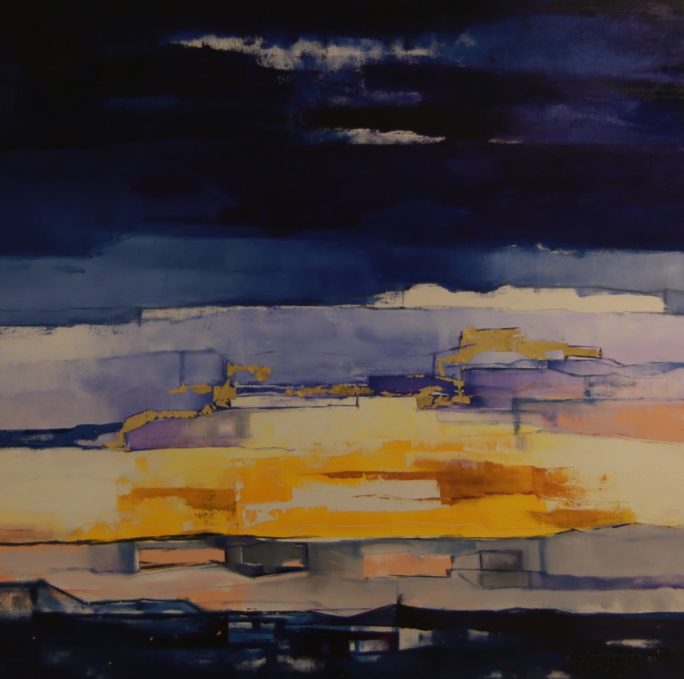 Ruba Abu Shousheh - 88 * 88 - Acrylic on Canvas