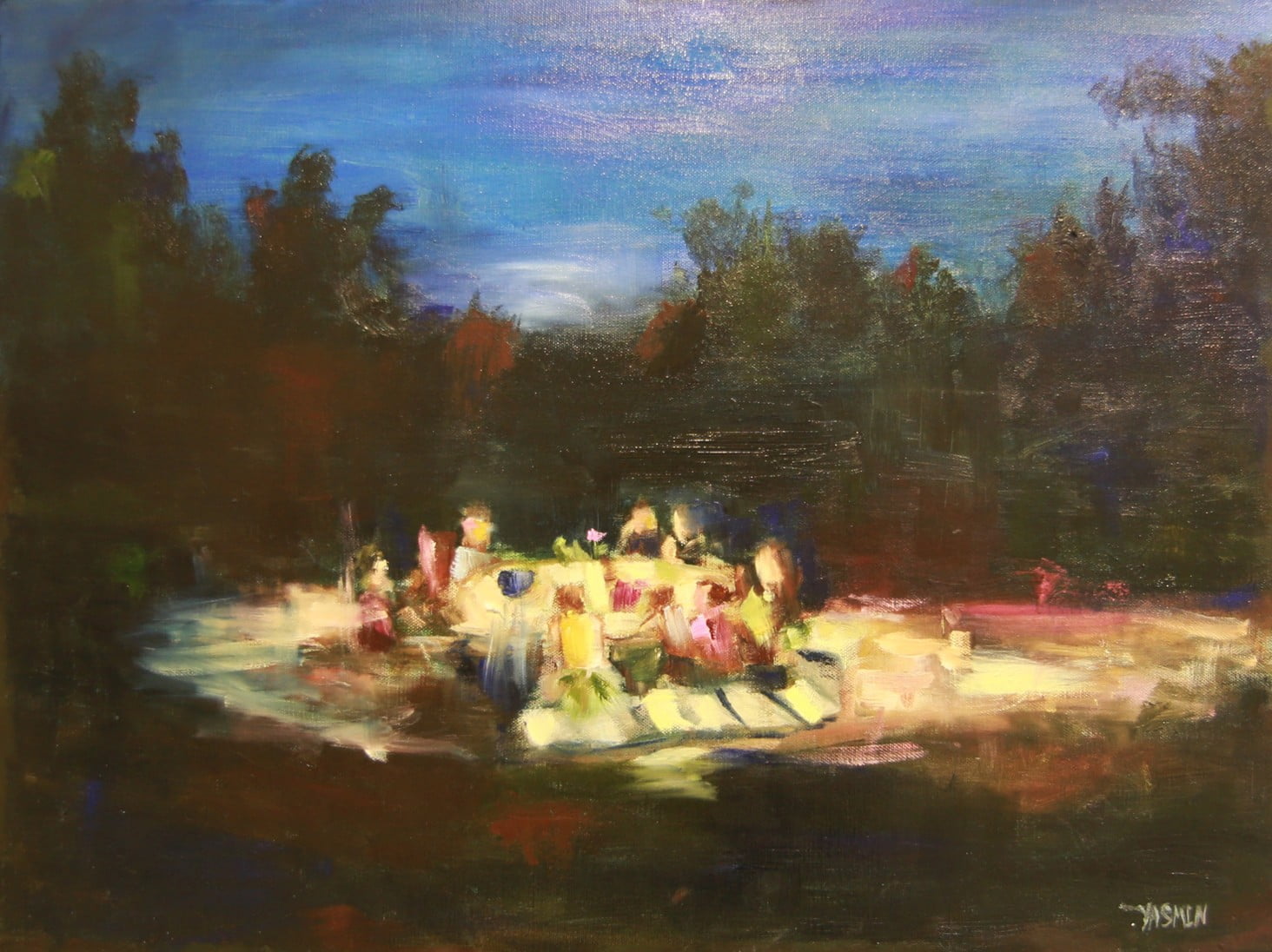 Yasmin Sharawi - 60 * 80 - Oil on Canvas