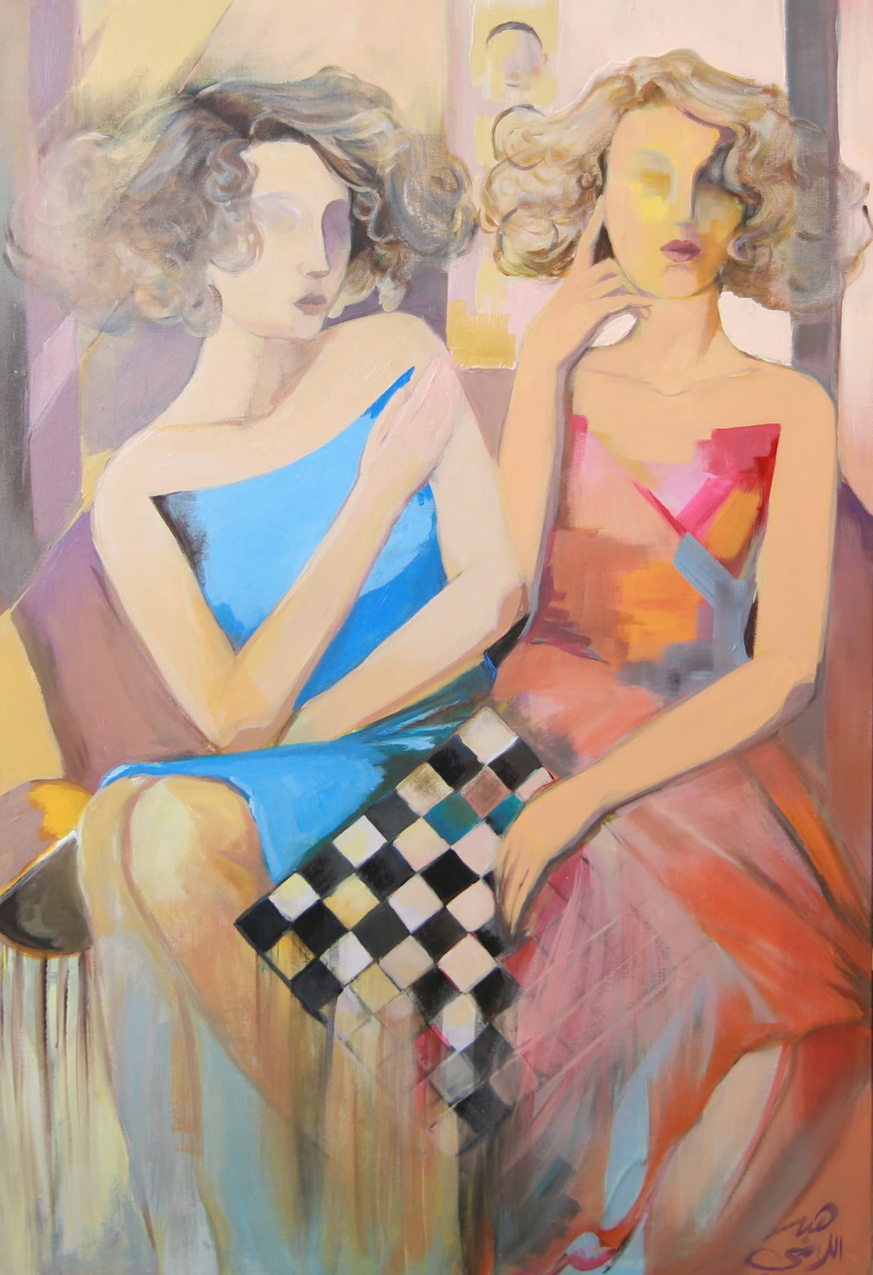 Hiba Al Lami - 100 * 70 - Acrylic on Canvas