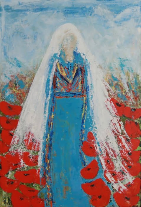 NAHNU 49 – Raida Shahin Raida Shahin - 120 * 80 - Oil on Canvas