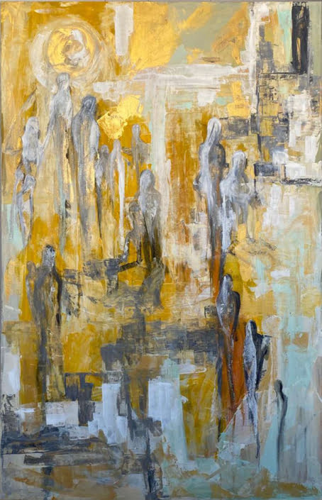 Raida Shahin – Untitled 06 100 by 150 1000usd