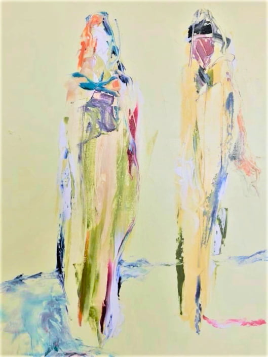 Figures on Yellow II -500$