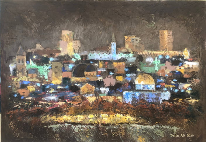 Jerusalem City Lights