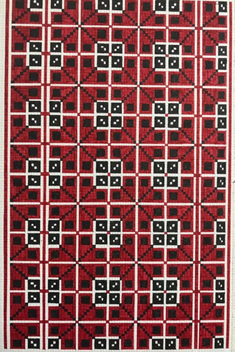 Al-khaleel embroidery print