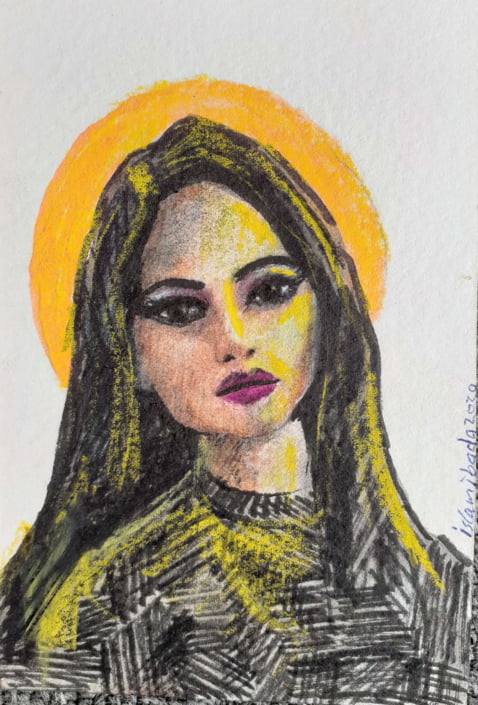 Girl of sun