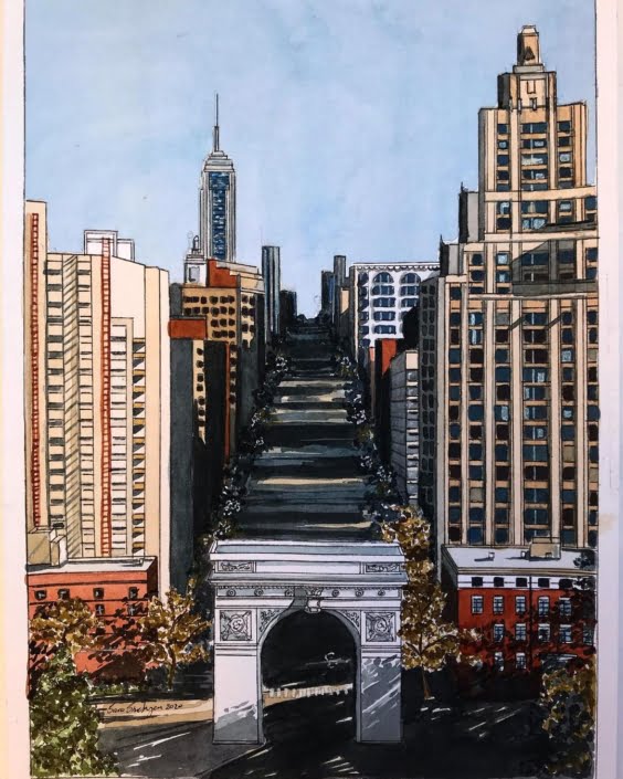 The big apple