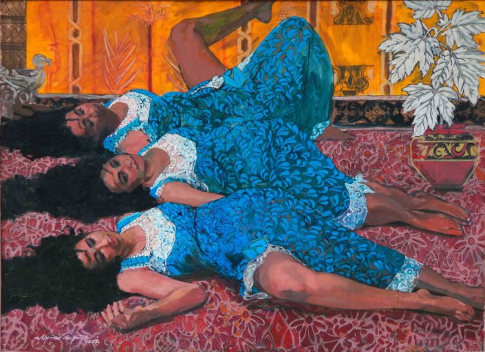 3 Girl on Patterns