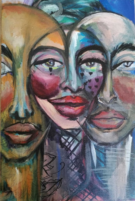 Three Clowns