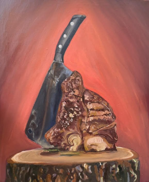 A Tomahawk Steak